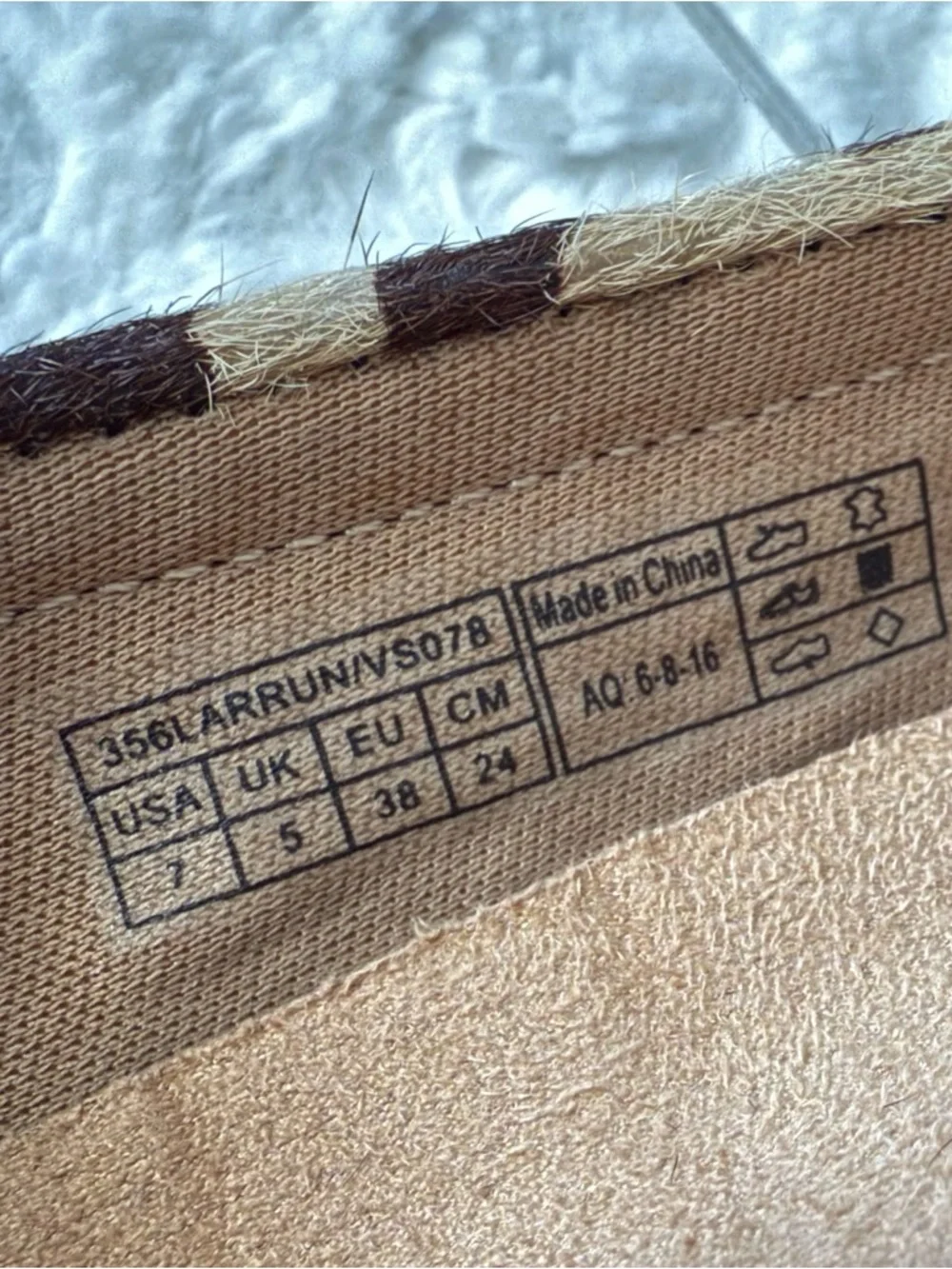 NEW VIONIC Larrun Calf Hair Leopard Print Loafers Slip-On Flats - Picture 11 of 13